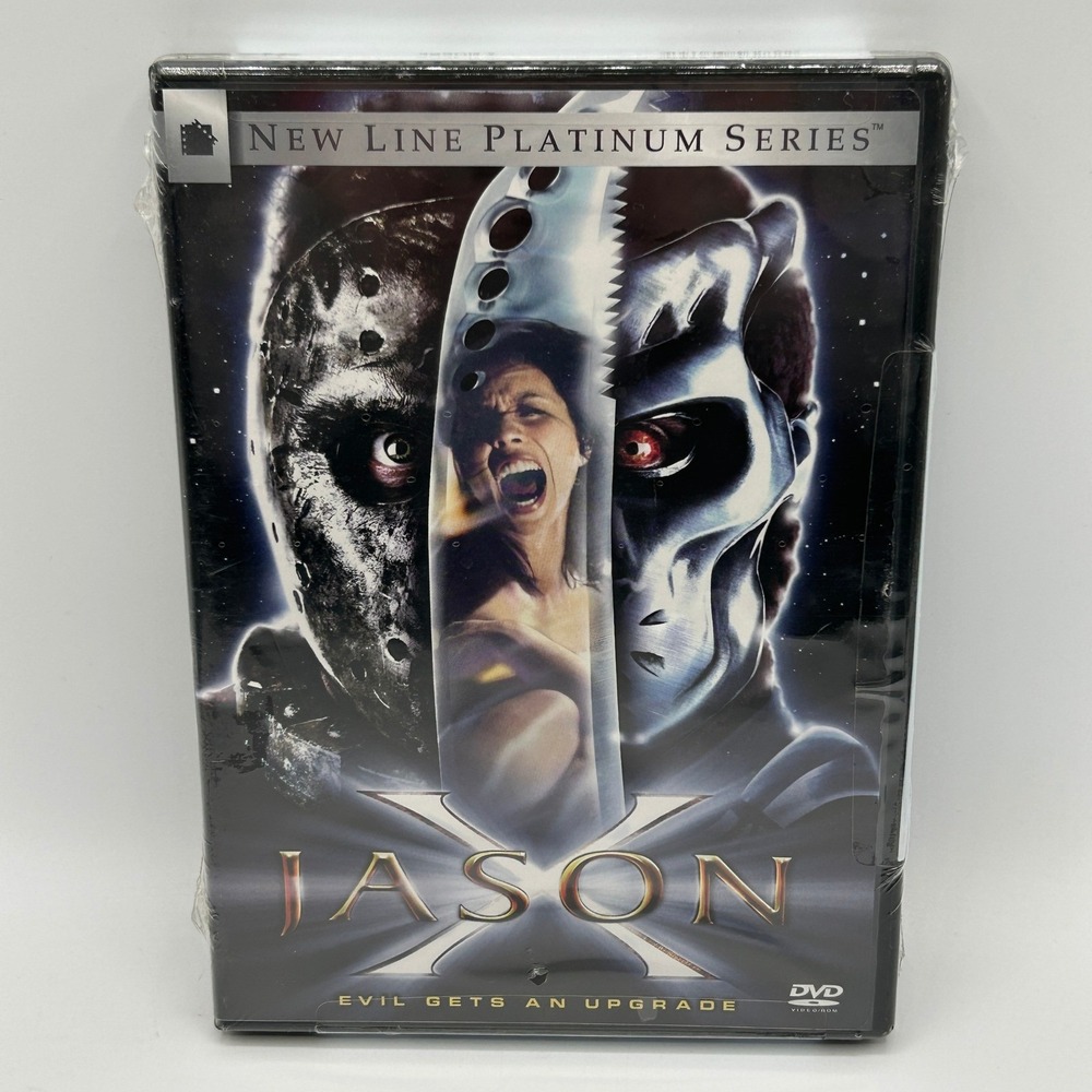 Jason X DVD New Line Platinum Series 2002 Friday the 13th Horror Movie NEW